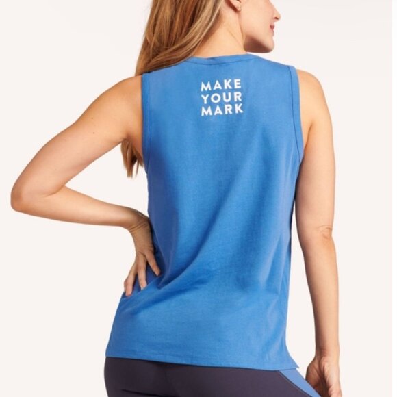 Peloton DreamBlend Scoop Neck Tank Top - Make Your Mark - Picture 2 of 4